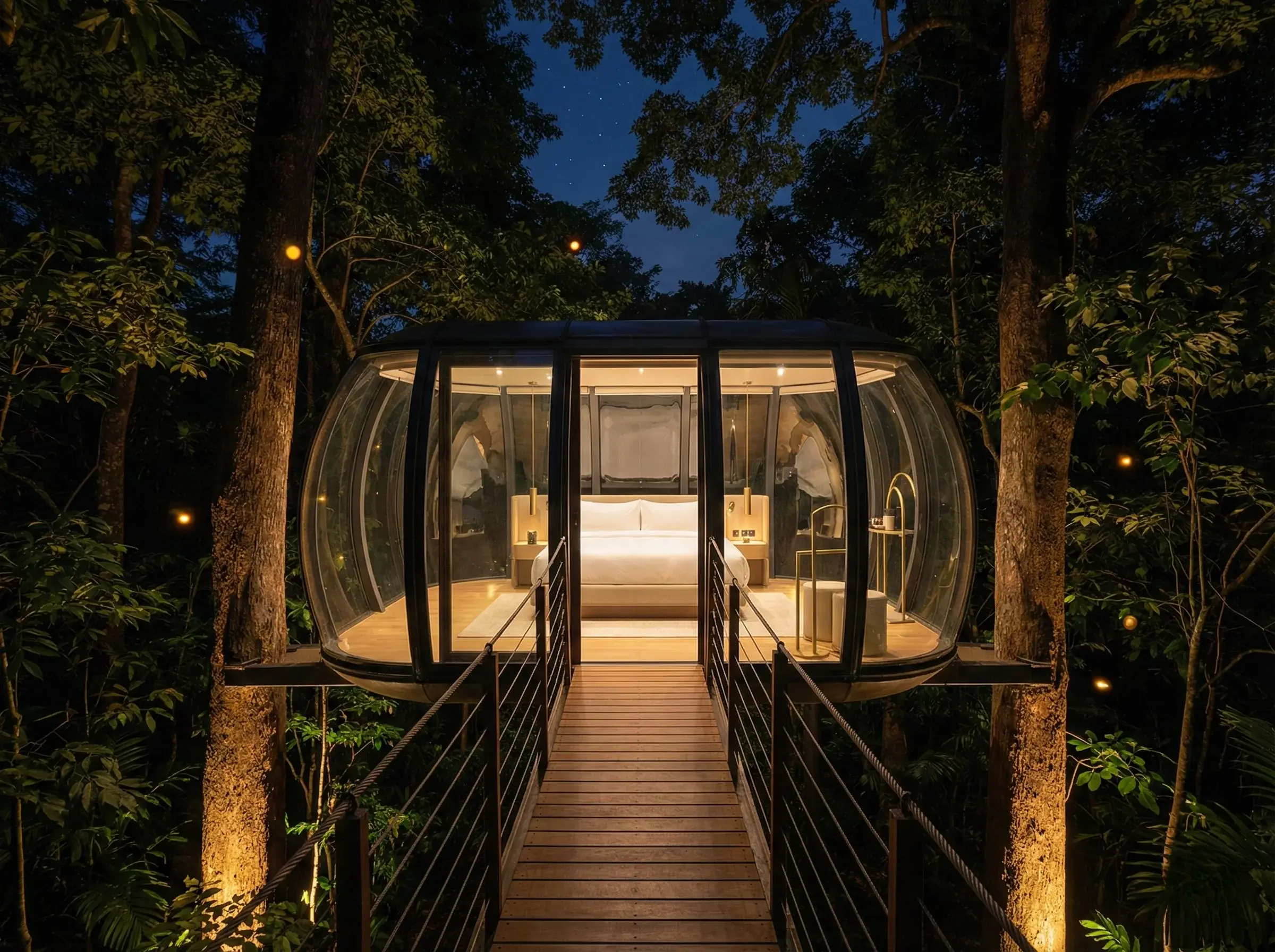 Concepts d'hébergements premium